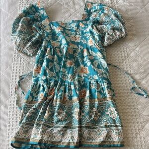Band of the Free Floral Puff Sleeve Dress